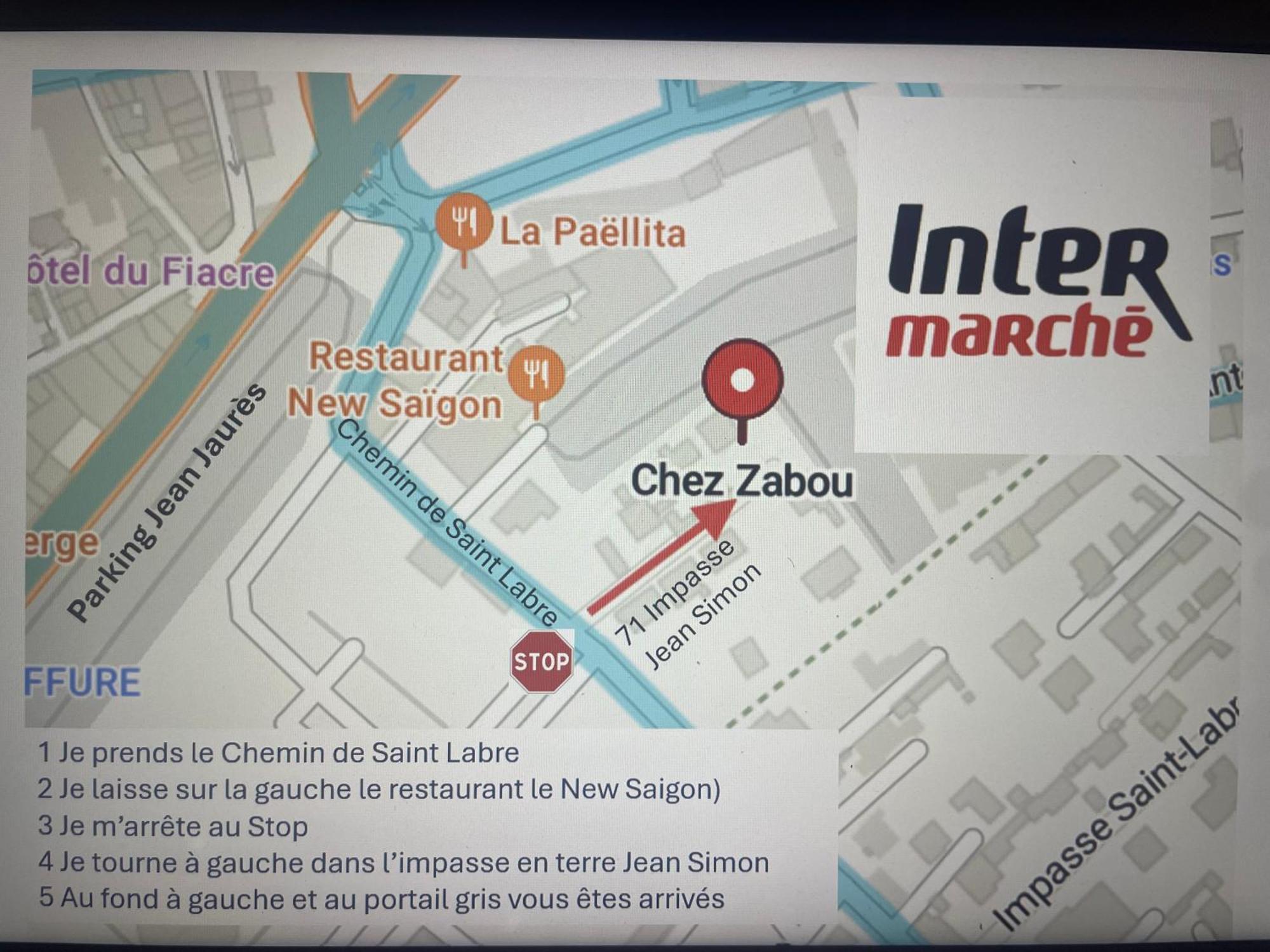 "Chambre" Chez Zabou Carpentras Extérieur photo